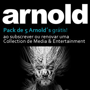 Obtenha um pacote de 5 Autodesk Arnold grátis