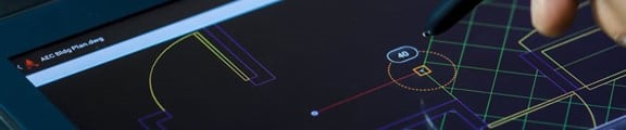 banner autoCAD mobile app